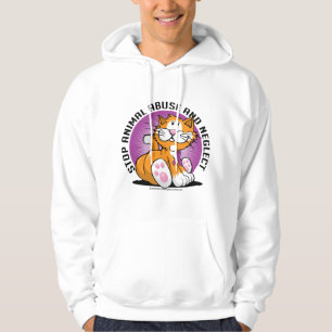 Sudadera Gato animal del abuso