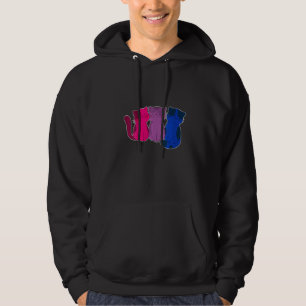Sudadera Gato animal escogido por mujeres Bisexual Lgbt Bi