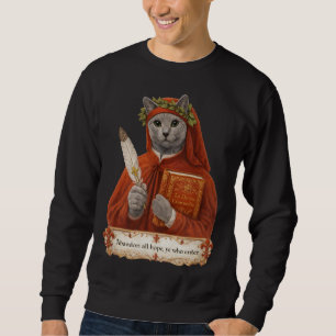 Sudadera Gato Azul Ruso Dante Alighieri