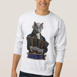 Sudadera Gato Azul Ruso Immanuel Kant