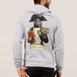 Sudadera Gato Azul Ruso Napoleón Bonaparte