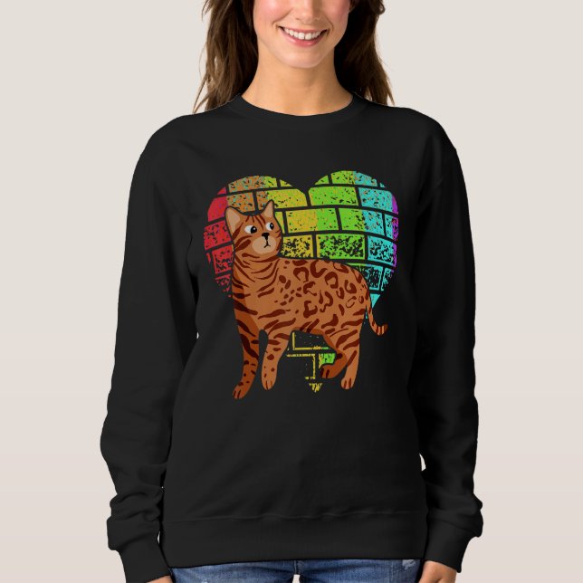 Sudadera Gato Bengal (Anverso)