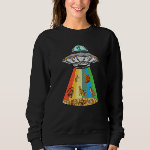 Sudadera Gato Bengal Alien Ovni