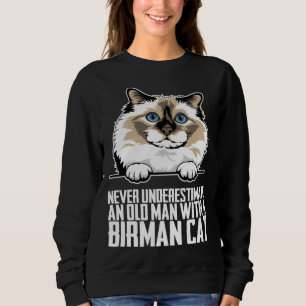 Sudadera gato Birmano  gatito Birmano  mamá Birmano  1