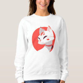 Sudadera Gato blanco lindo