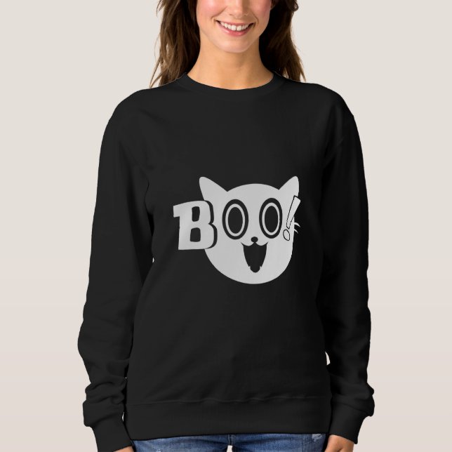 Sudadera Gato Boo (Anverso)