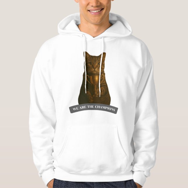 Sudadera Gato campeón de oro (Anverso)