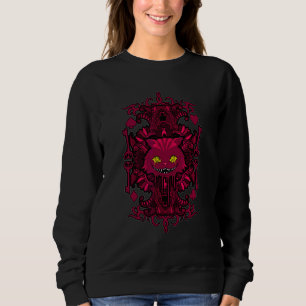 Sudadera Gato Cheshire Alicia Gótica En Gato De Maravilla