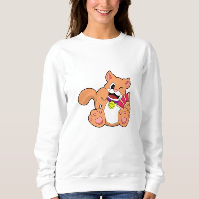 Sudadera Gato con Campana (Anverso)