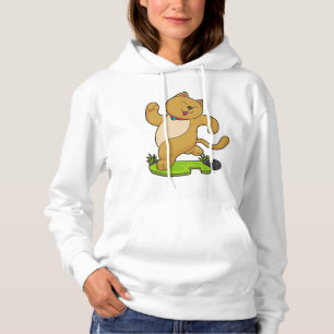 Sudadera Gato con choker en ejecución