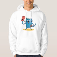 Gato con guantes de boxeo