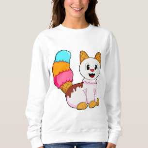 Sudadera Gato con Popsicle