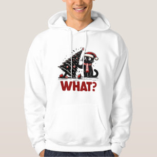 Sudadera Gato curioso en los Navidades