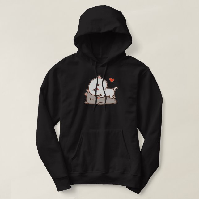 Sudadera Gato cutáneo mochi (Diseño del anverso)