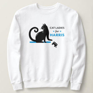 Sudadera Gato Damas de la camiseta de Kamala Harris