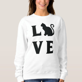 Sudadera Gato de amor