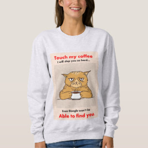 Sudadera Gato de café