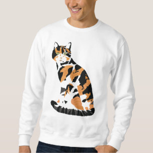 Sudadera Gato de Calico sentado