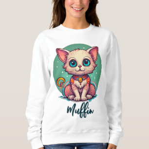 Sudadera Gato de corte