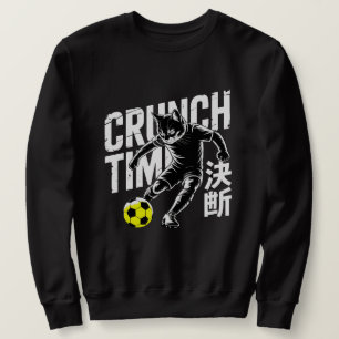 Sudadera Gato de Fútbol Motivacional - Para Atletas y Amant