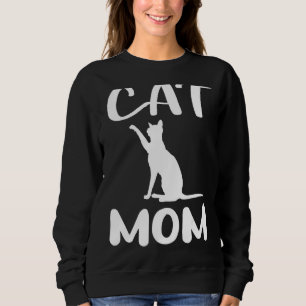 Sudadera Gato de gato para gato para gato para mujeres