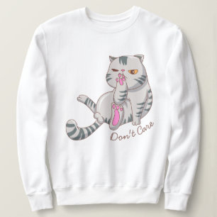 Sudadera Gato de grasa