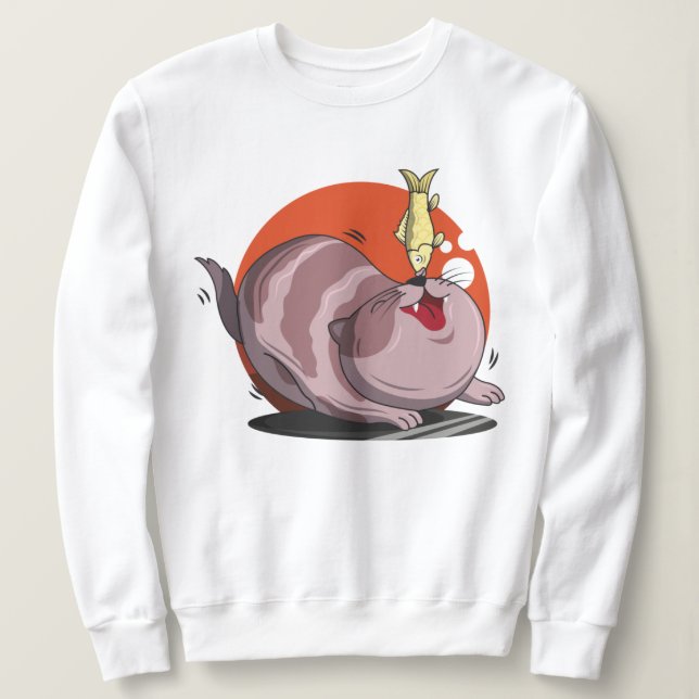 Sudadera Gato de grasa (Anverso del diseño)