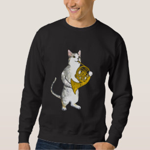 Sudadera Gato de Guay interpretando la orquesta musical del