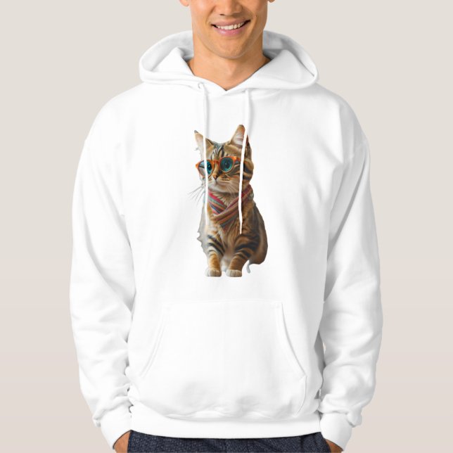 Sudadera Gato de Guay lindo (Anverso)