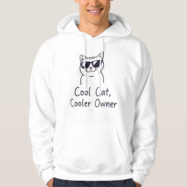Sudadera Gato de Guay, propietario del refrigerador: camise (Anverso)