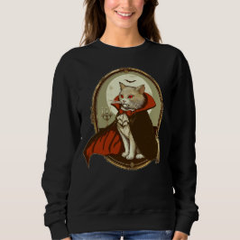 Sudadera Gato de Halloween, Conde Catula