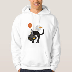 Sudadera Gato de Halloween espumoso