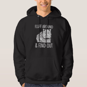 Sudadera Gato De Humor De Gato De Adultos Fluye Y Averigua