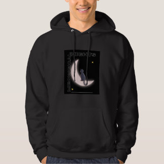 Sudadera Gato de las noches meowgicas en la luna creciente