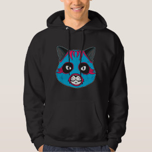 Sudadera Gato de Lucha Libre Usa Máscara de Lucha Libre