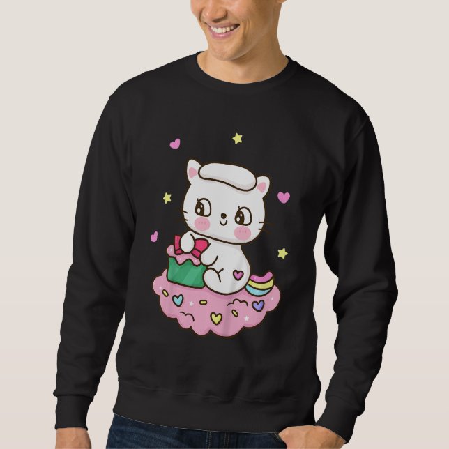 Sudadera Gato de niños adorables (Anverso)