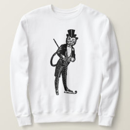 Sudadera Gato de ópera sofisticada de época