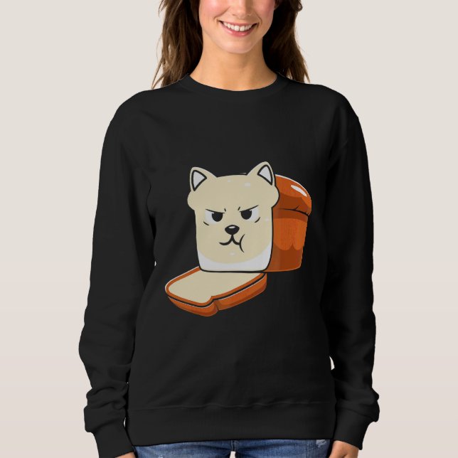 Sudadera Gato de Pan Lindo Halloween (Anverso)