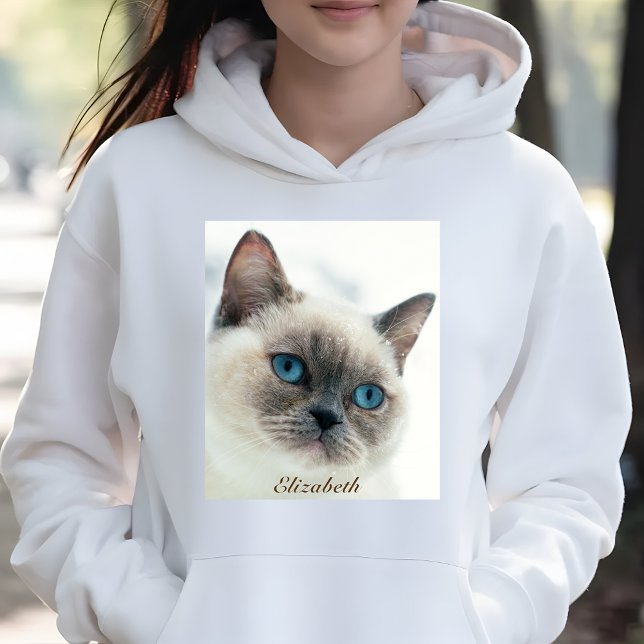 Sudadera Gato de perro y foto de Mascota personalizados (Subido por el creador)