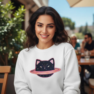 Sudadera Gato de planeta