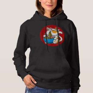 Sudadera Gato de Ramen Neko Anime Gato Lover Kawaii Gir Jap