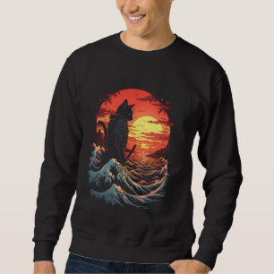 Sudadera Gato de Samurai