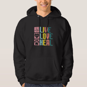 Sudadera Gato de Técnico Veterinario de Salud de Amor Vivo