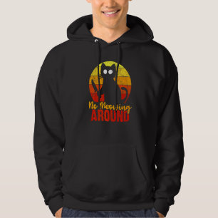 Sudadera Gato De Terror Sin Maullar Con Cuchillo Sangriento
