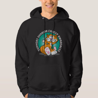 Sudadera Gato del cáncer ovárico