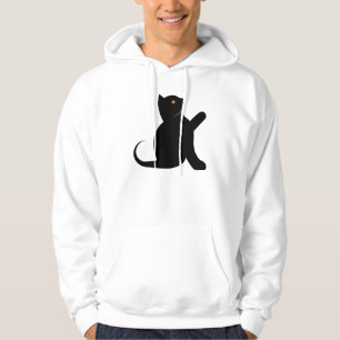 Sudadera Gato diciendo hola