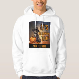 Sudadera gato dulce con calabaza en halloween editable