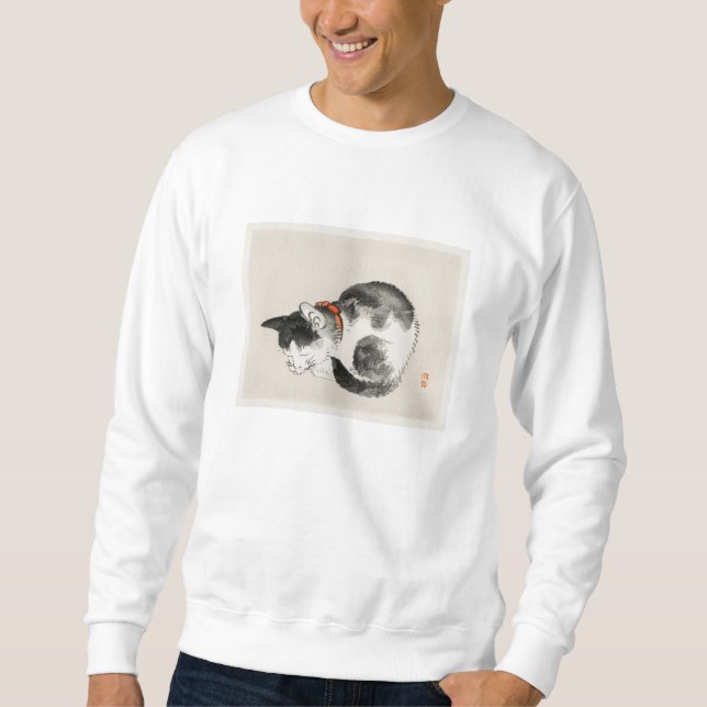 Sudadera Gato durmiente (Anverso)