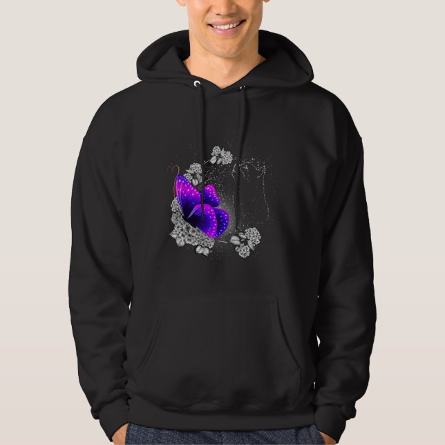 Sudadera Gato En El Cielo Memorial De Los Animales De Gato  (Anverso)