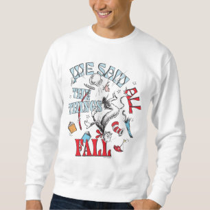 Sudadera Gato en el Gorra   Vimos caer todas las cosas